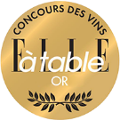 Médaille d'or Concours des vins Elle à table