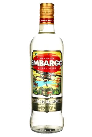 RHUM EMBARGO ANEJO BLANCO  40% 70CL