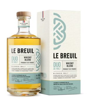 WHISKY LE BREUIL BLENDED DUO DE MALT 70CL 40%