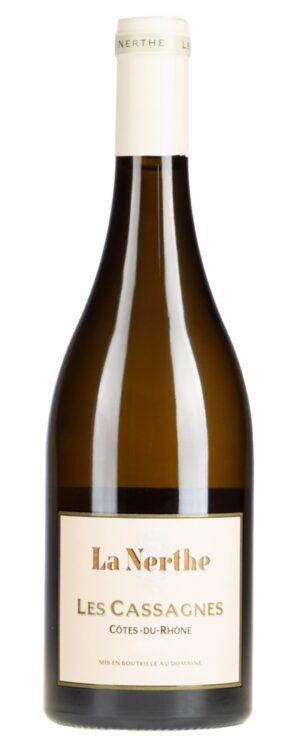 COTES DU RHONE LES CASSAGNES LA NERTHE BLANC 75CL