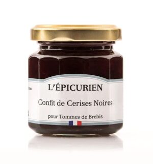 CONFIT DE CERISES NOIRES 125G