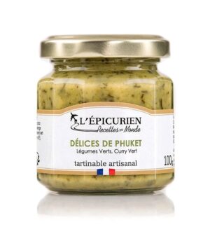 DELICE PHUKET LEGUMES AU CURRY VERT 100G
